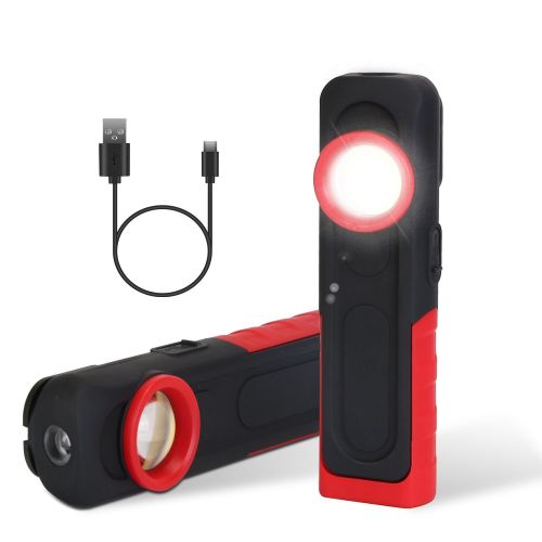 LED Work Light Pocket Light Mini Magnetic Flat EDC Flashlight with 4 Modes Hook IP44 Waterproof Dimmable for Repairing Emergencies LED Work Light Pocket Light Mini Magnetic Flat EDC Flashlight with 4 Modes Hook IP44 Waterproof Dimmable for Repairing Emergencies
